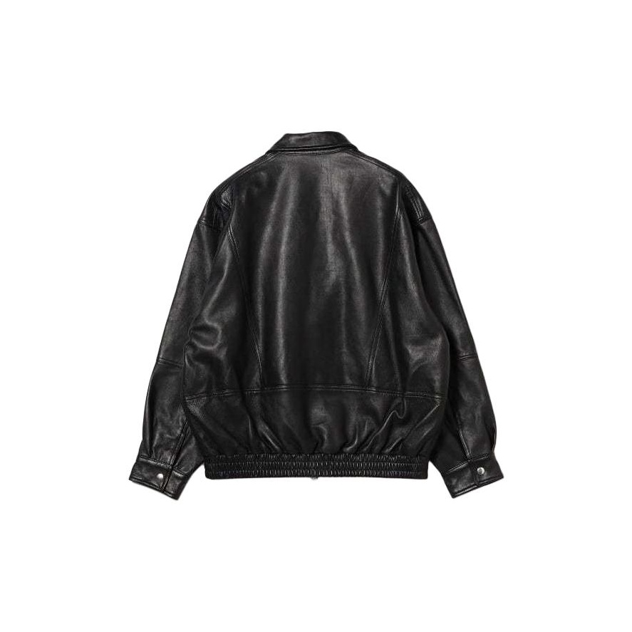 Beams Leather Jackets Unisex Black - Cheap Rcj Jordan Outlet
