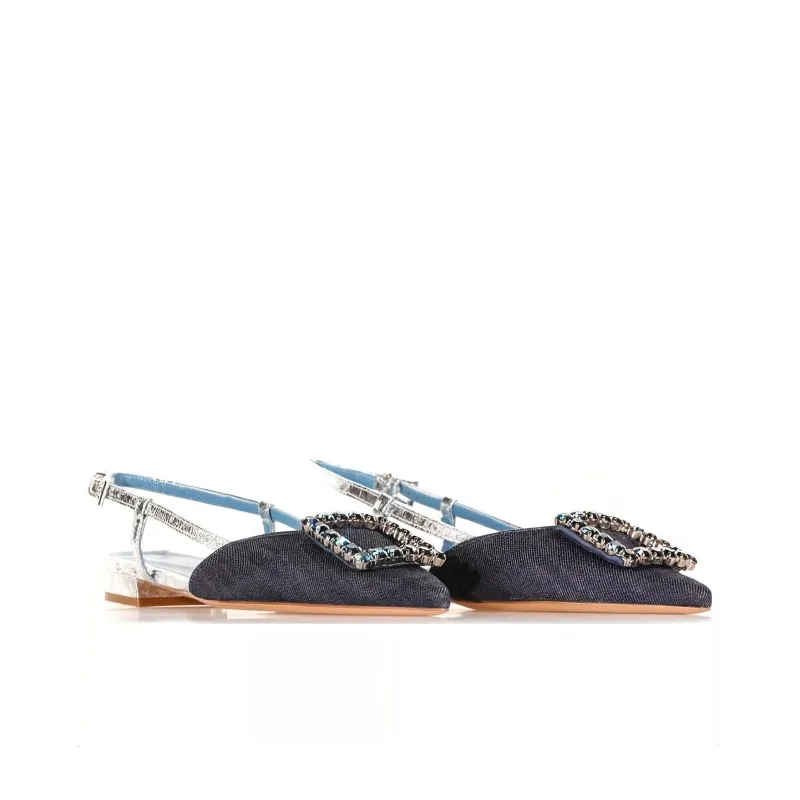 Roberto Festa Casual Single Shoes Women's Blue-2
