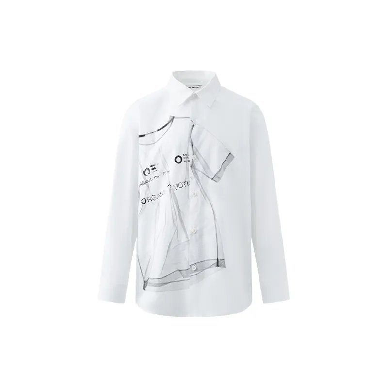 Organic Emotion Shirt Unisex White-0