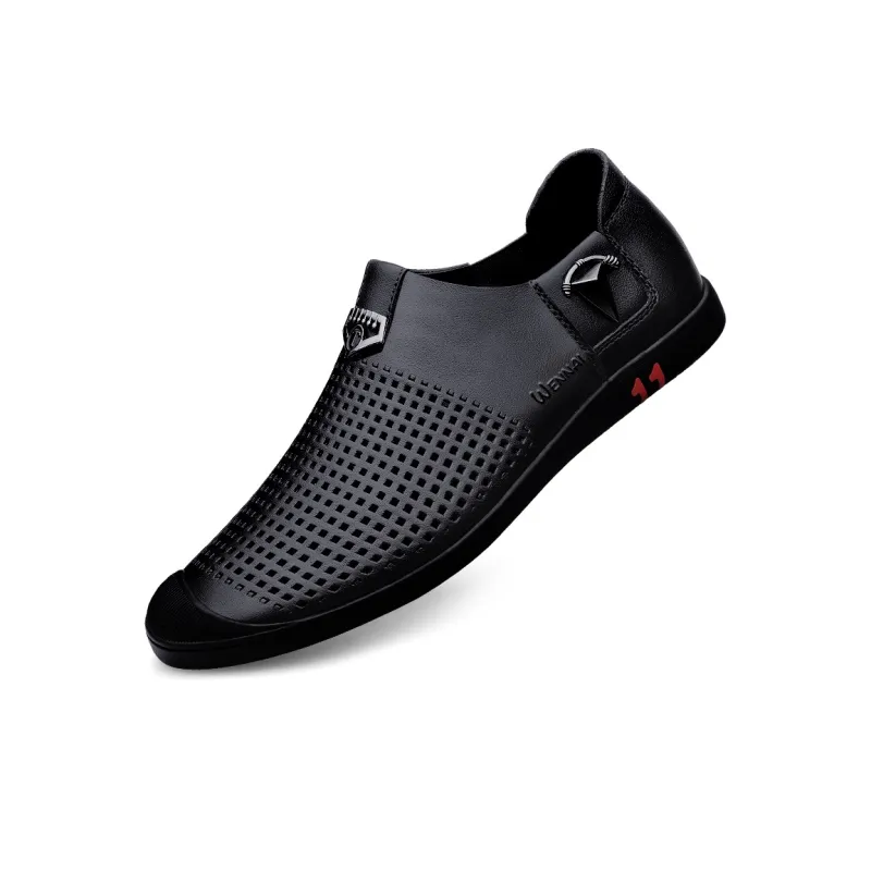 Wen Nai Casual Shoes Men's Black-2