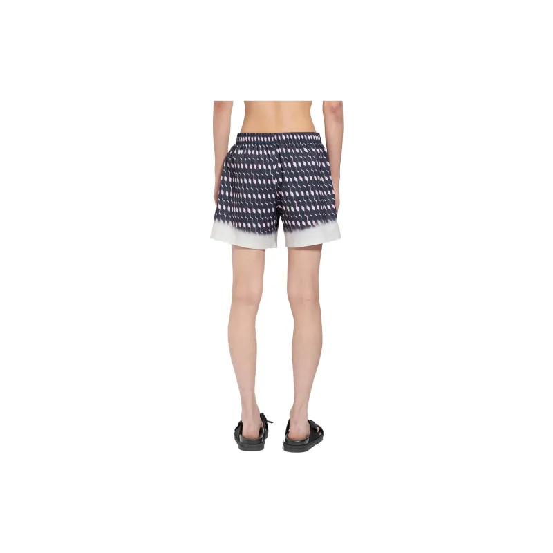 DRIES VAN NOTEN Graphic-Printed Drawstring Swim Sorts-1