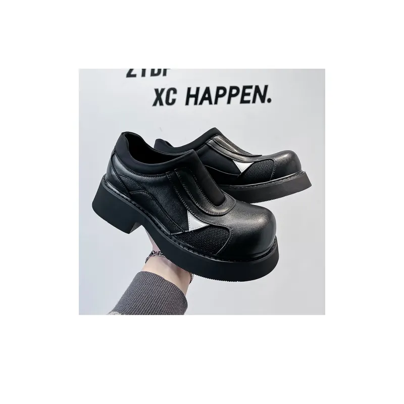 MODENGPAN Derby Shoes Men's Black-1