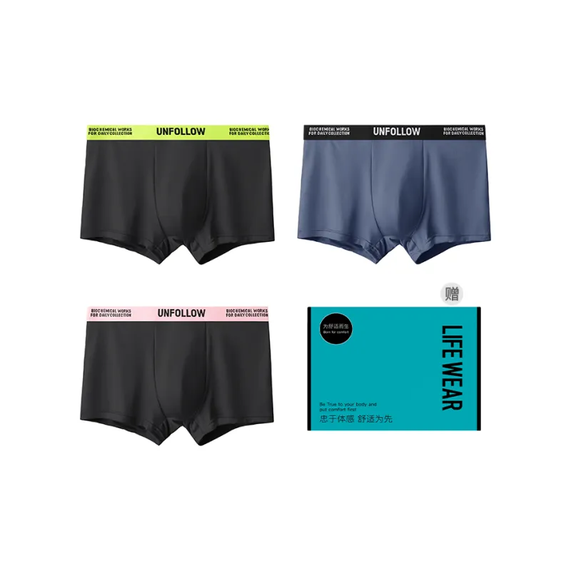 H YXIANG Underpants Men's 3 Pack-6