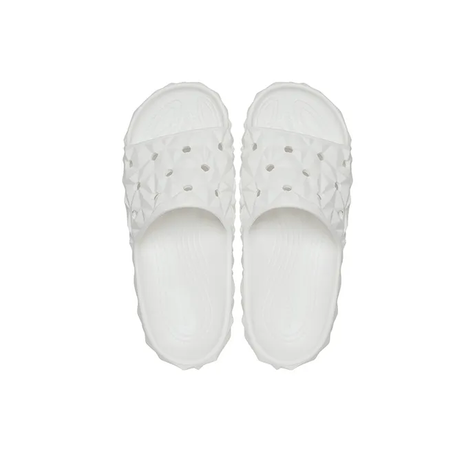 Crocs Slide Slippers Unisex White-3