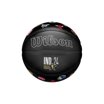 Wilson Genuine Leather Basketball Black Size 7 Ball Training Unisex