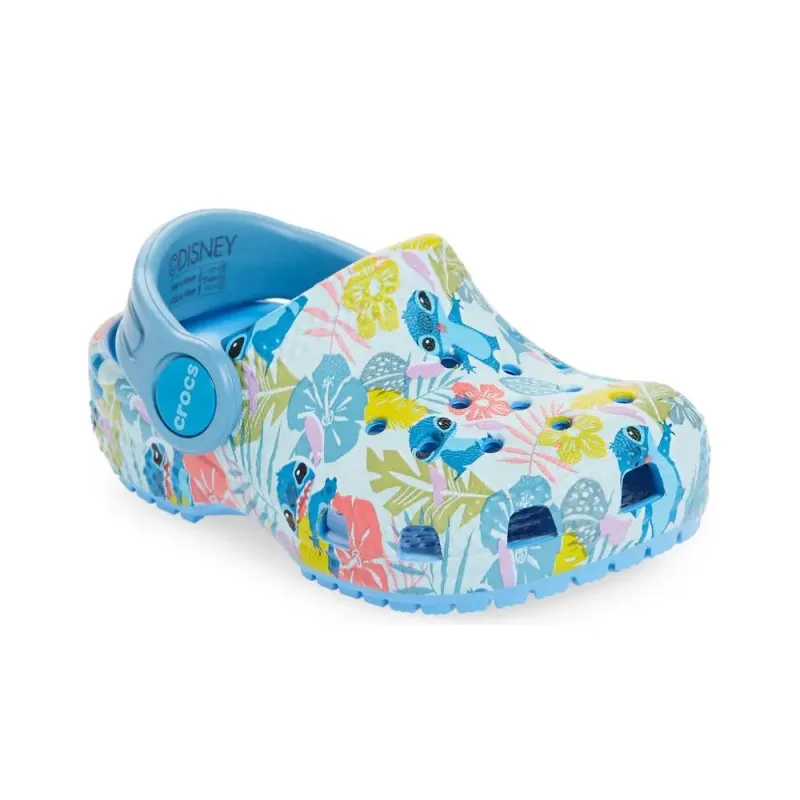 Disney Stich x Crocs Classic Clog Clogs Men's Blue White-1