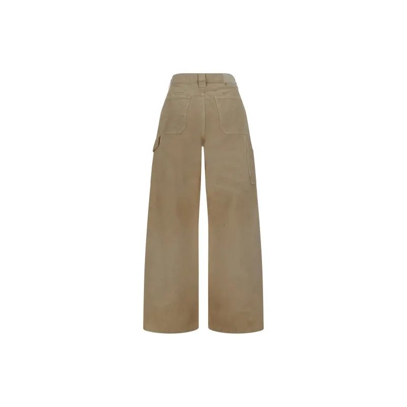 Golden Goose Wide Leg Workwear Trousers-1