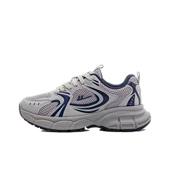 WARRIOR Chunky Sneakers Women's Low Top Silver