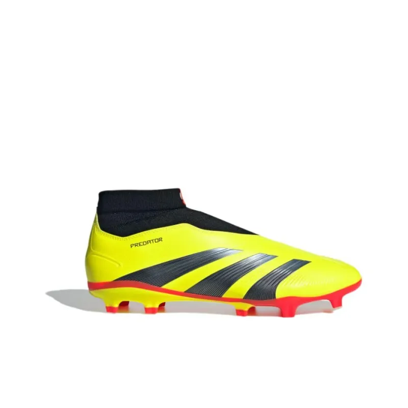 Adidas Predator 24 League Laceless Fg Team Solar Yellow Core Black Cloud White-1