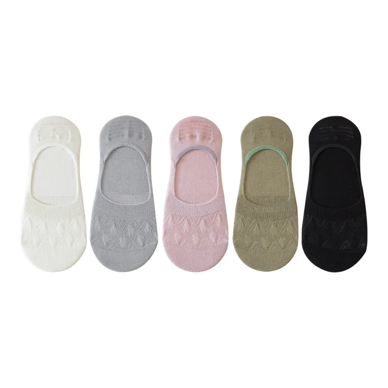 XXLLG No Show Socks Women's 5 Pack-4