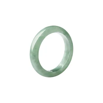Jade Is Boundless Bean Type Jadeite Rings Unisex