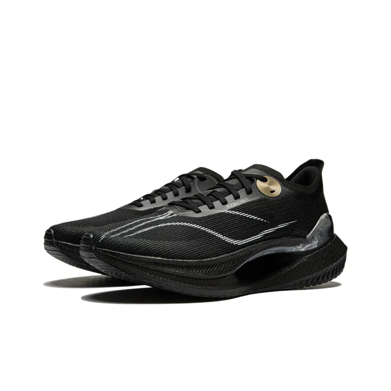 LiNing Jueying 2 Essential Cushioning Anti-Slip And Wear-Resistant Rebound Low-Top Running Shoes Men's Black-3