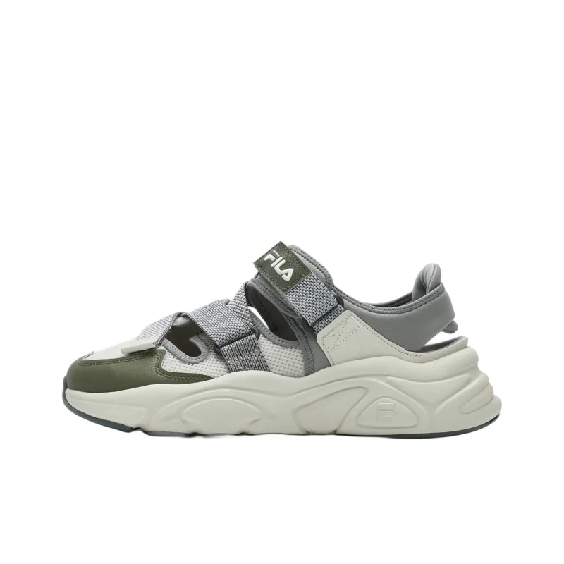 FILA MARS SANDAL Breathable Beach Sandals Men's Sky Gray-0