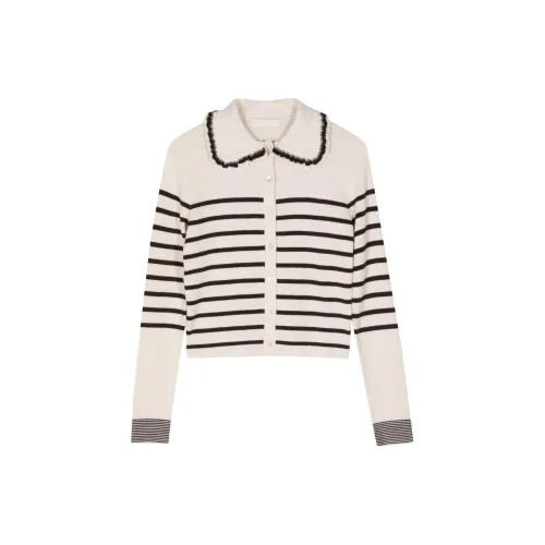 Ulla Johnson Faustine Striped Wool Cardigan