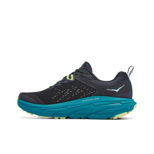 HOKA ONE ONE Challenger ATR 6 Running Shoes Men Low-Top Black Blue