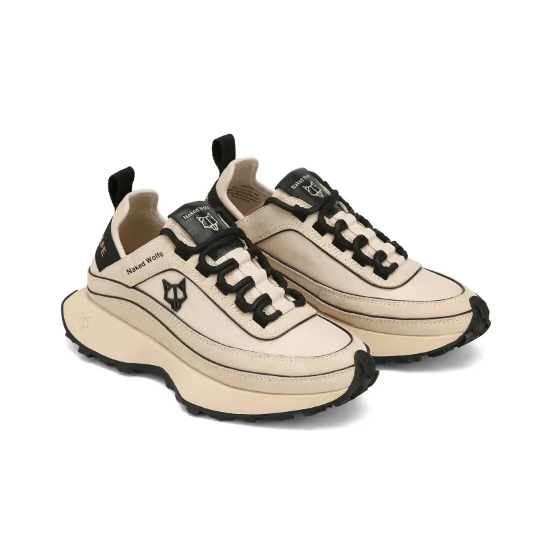 Naked Wolfe Petal Low Top Casual Shoes Women's Khaki-2