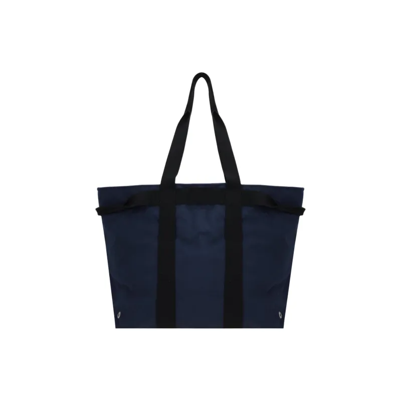 STONE ISLAND Marina Coated Canvas Bag, Tote Bag, Shopping Bag, Shoulder Bag, Handbag Men's Blue-4