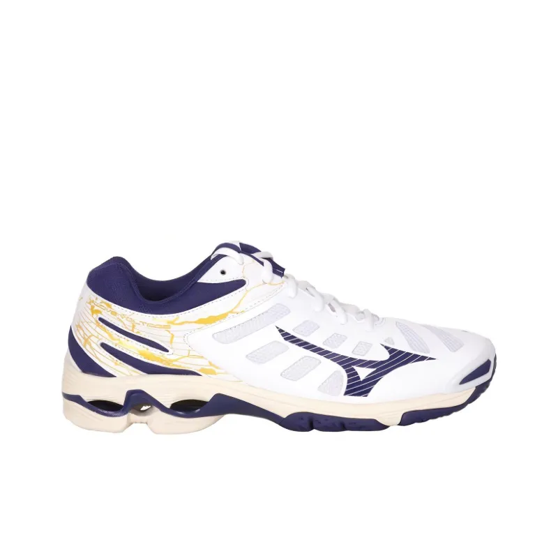 Mizuno Wave Voltage 'White Blue'-1