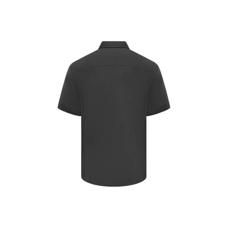 Courrèges Zipped Light Twill Shot Sleeve Shirt-1