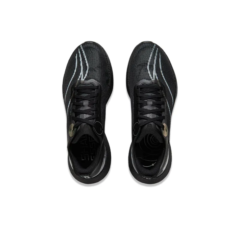 LiNing Jueying 2 Essential Cushioning Anti-Slip And Wear-Resistant Rebound Low-Top Running Shoes Men's Black-4