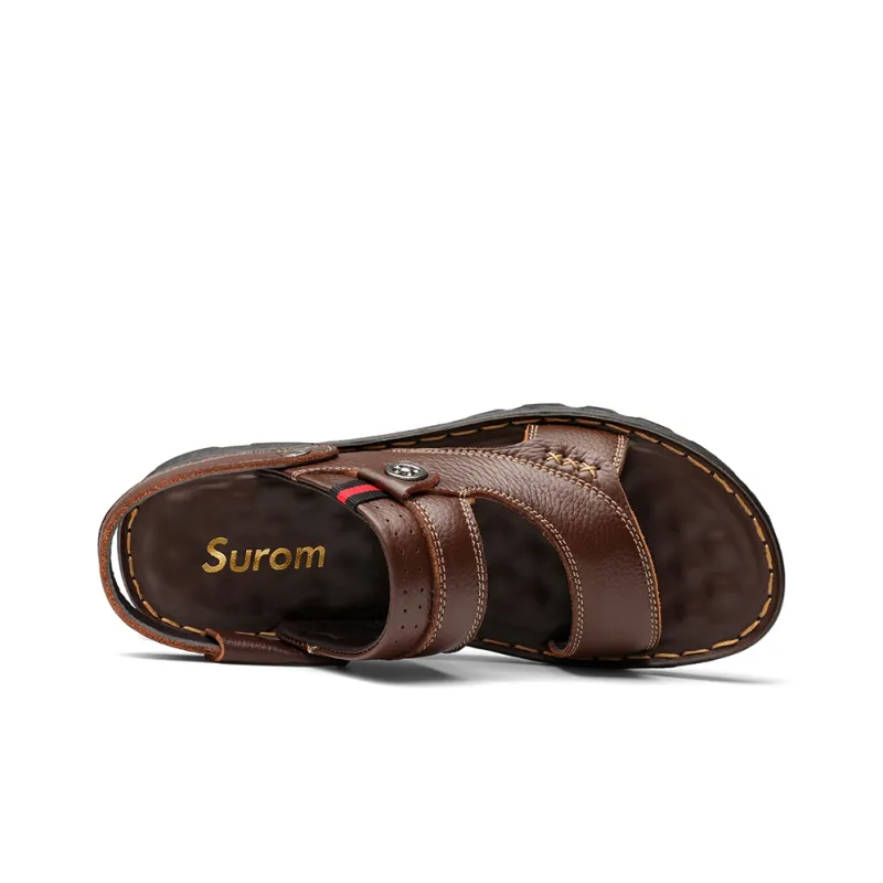 Sonno Beach Sandals Men Brown/Black-3