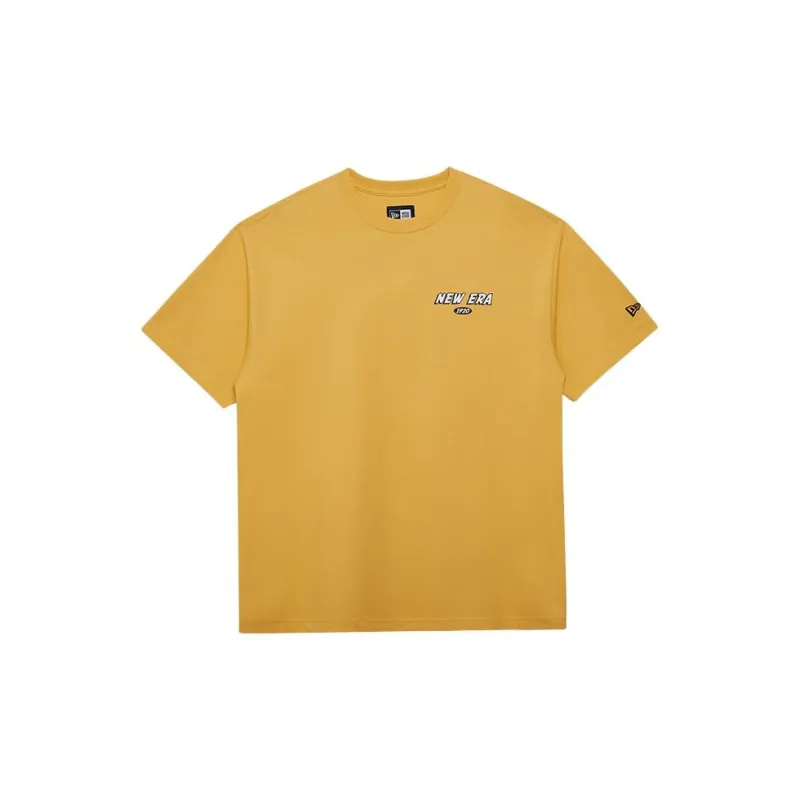 New Era SS24 T Shirt Unisex Yellow-1