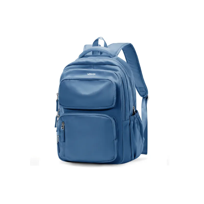 WONHOX Fabric Backpack Laptop Bag Regular Unisex Multicolor-35