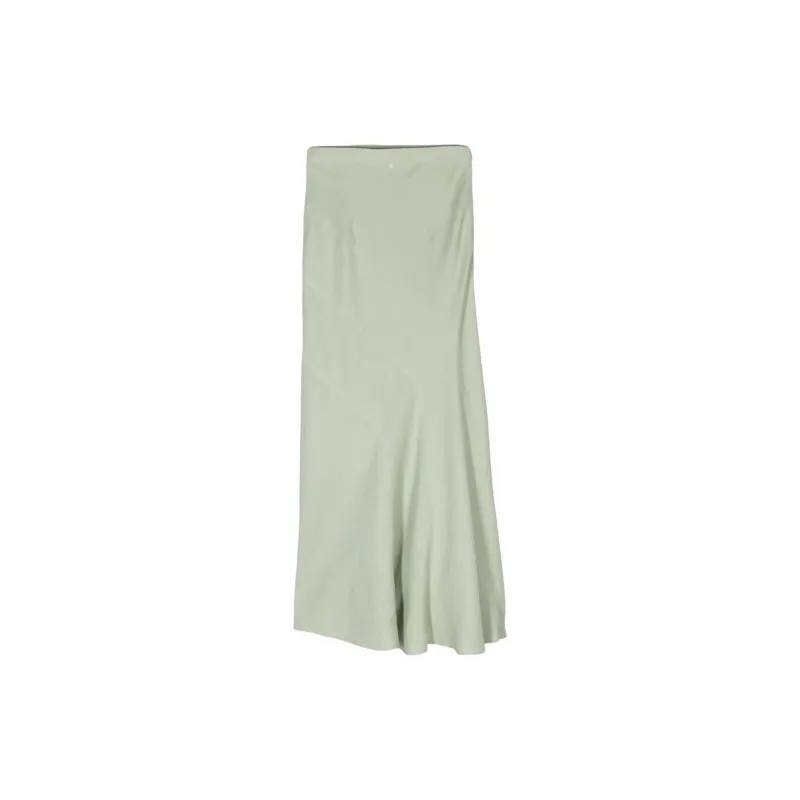 Lorena Antoniazzi Godet Linen blend Maxi Skirt-1