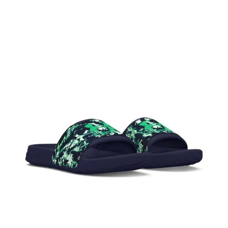 Under Armour Ignite Select Graphic Slides 'Black Green'-2