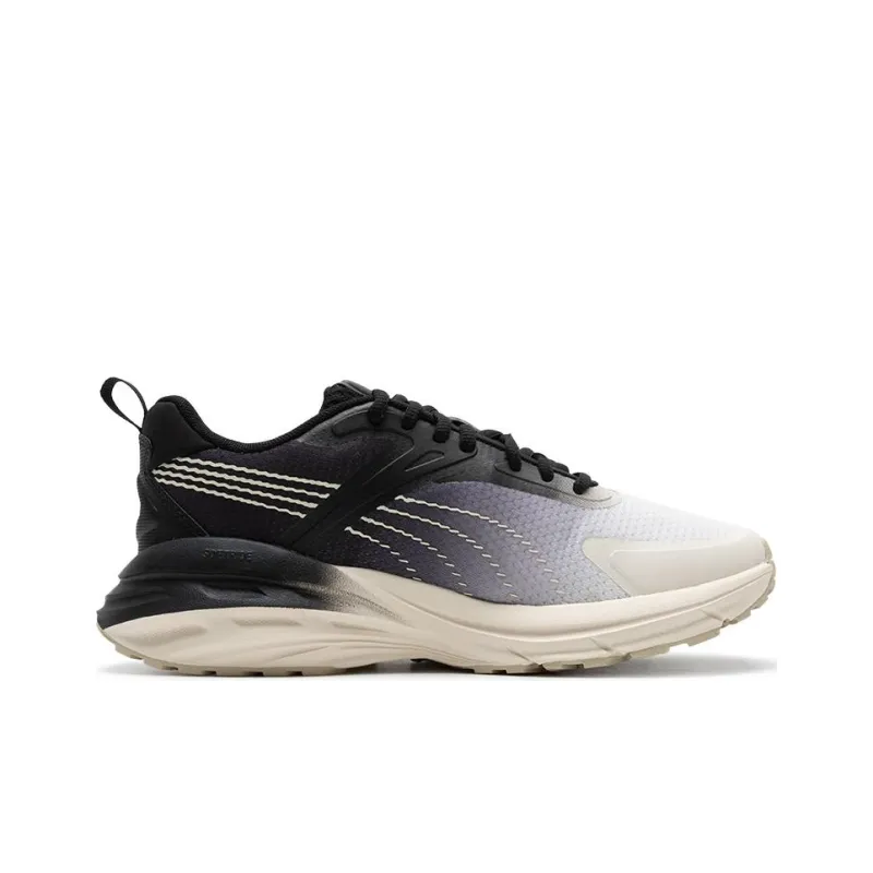 PUMA Hypnotic Cushioning Wear-Resistant Low-Top Casual Running Shoes Unisex White Gray Black-1
