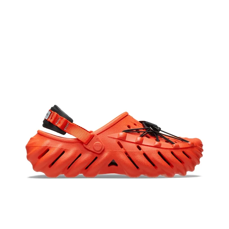 Crocs Echo Reflective Clogs 'Orange Black'-1