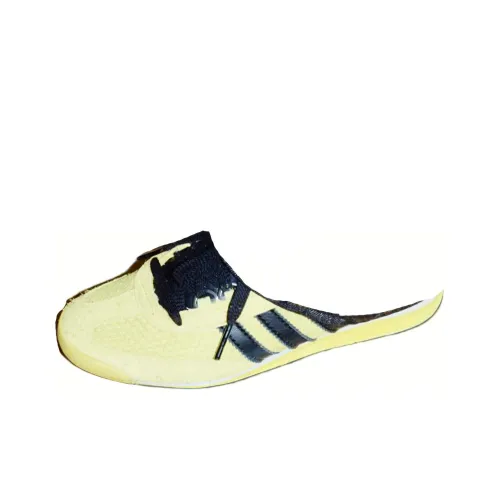 WALES BONNER x Adidas Originals Samba Slip Resistant Low Top Skateboard Shoes Men's Yellow Black
