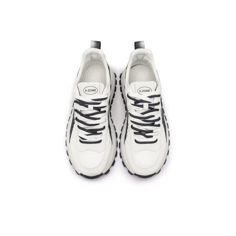 X-ZONE Cushioned Slip-Resistant Abrasion-Resistant Breathable Low-Top Casual Shoes Men's-11
