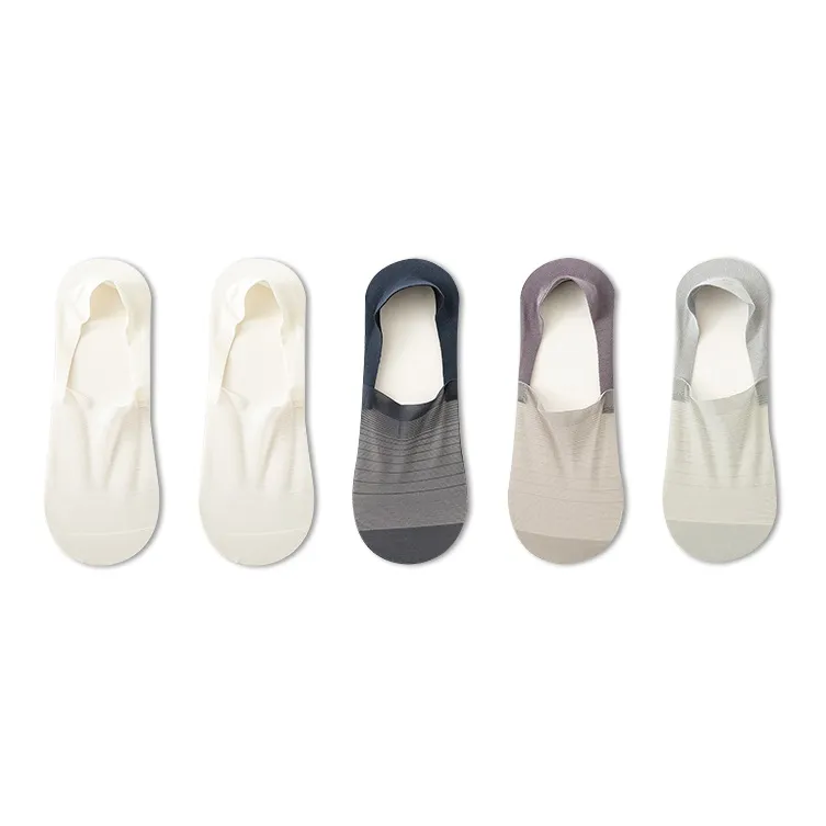 Taste The Color No Show Socks Men's 5 Pack-1