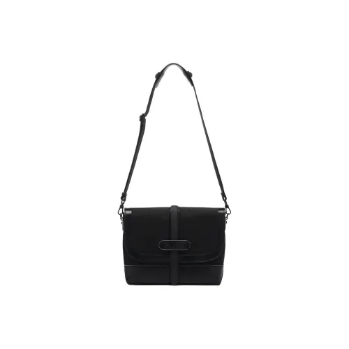 LI NING 1990 Polyester Shoulder Bag Unisex Black