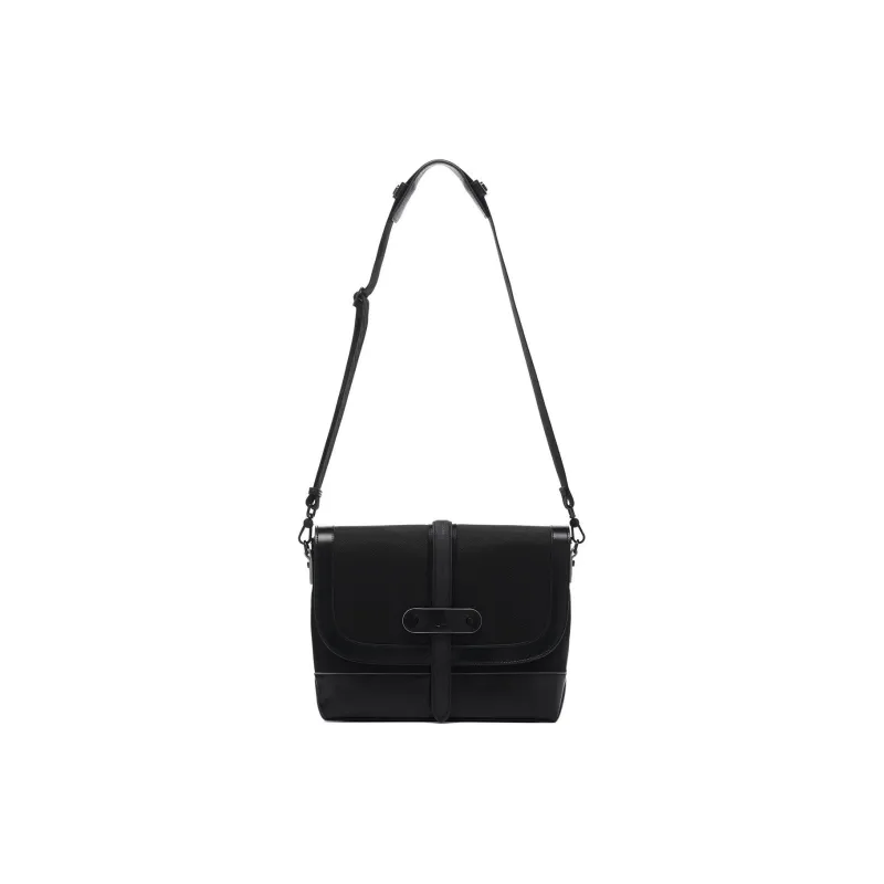 LI NING 1990 Polyester Shoulder Bag Unisex Black-0