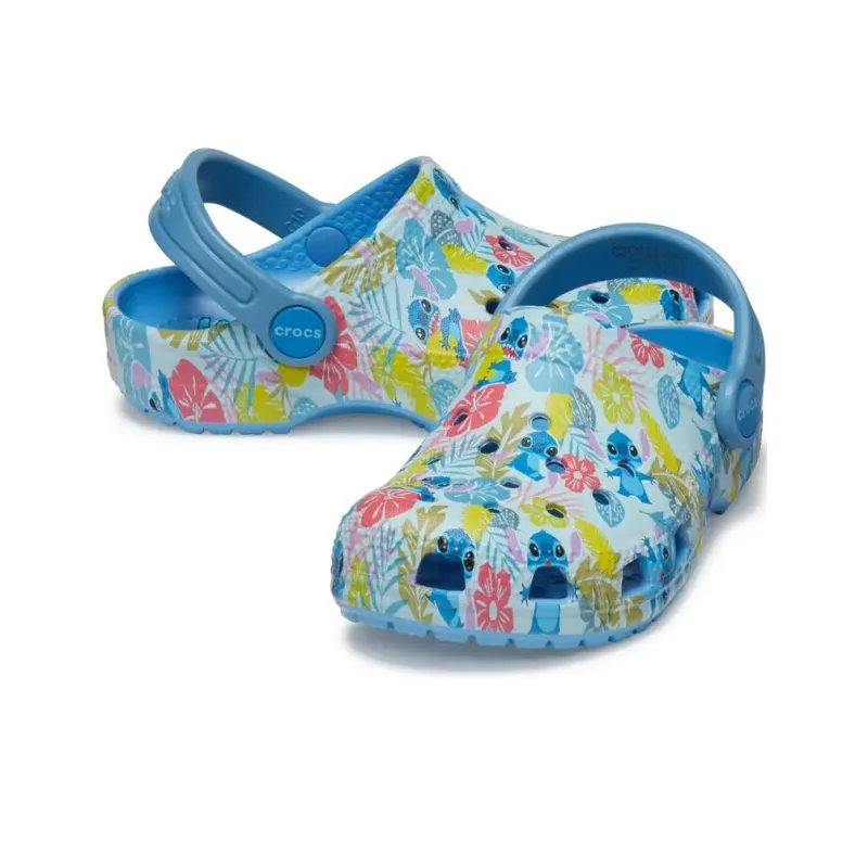Disney Stich x Crocs Classic Clog Clogs Men's Blue White-3