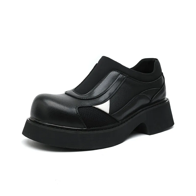 MODENGPAN Derby Shoes Men's Black-0