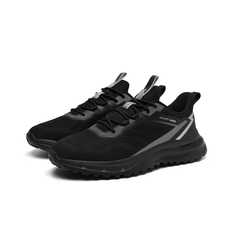 AOKANG Running Shoes Men Low Top Beige/Black-14