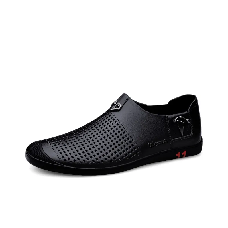 Wen Nai Casual Shoes Men's Black-1