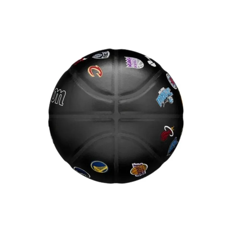 Wilson Genuine Leather Basketball Black Size 7 Ball Training Unisex-4