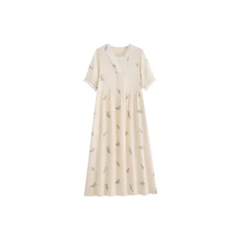 Yue Nei Nightgown Women's Cream Apricot