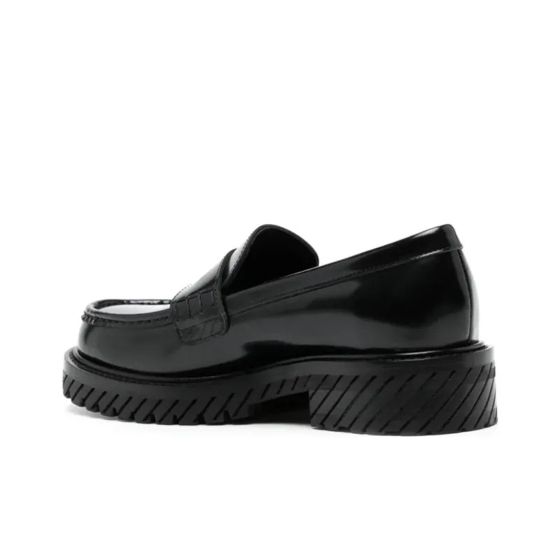 OFF WHITE Combat Loafer Black Women's-3