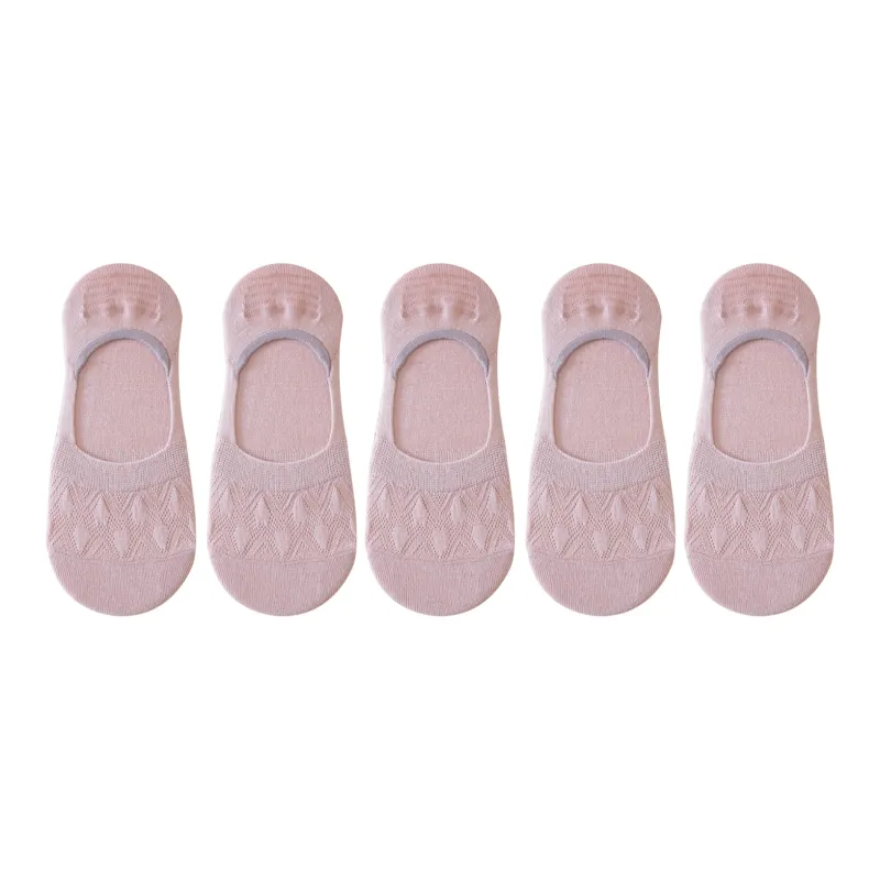 XXLLG No Show Socks Women's 5 Pack-7