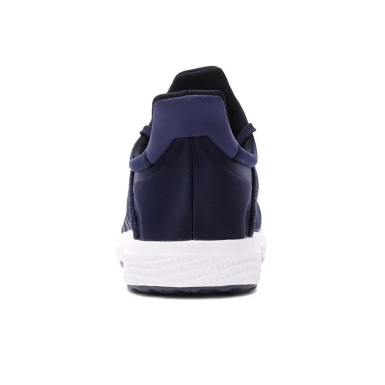 Adidas Bounce Cushioning Wear Resistant Low Top Running Shoes Men's Dark Blue-4
