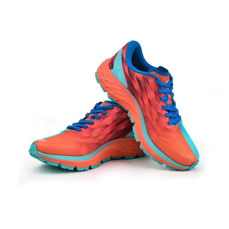 GRONELL Cushioning Anti Slip Wear Resistant Breathable Quick Dry Lightweight Low Top Running Shoes Unisex Orange-2