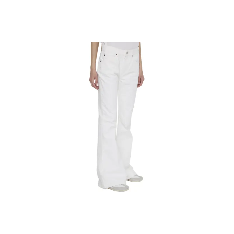 CELINE Marco Button Detailed Flared Jeans-2