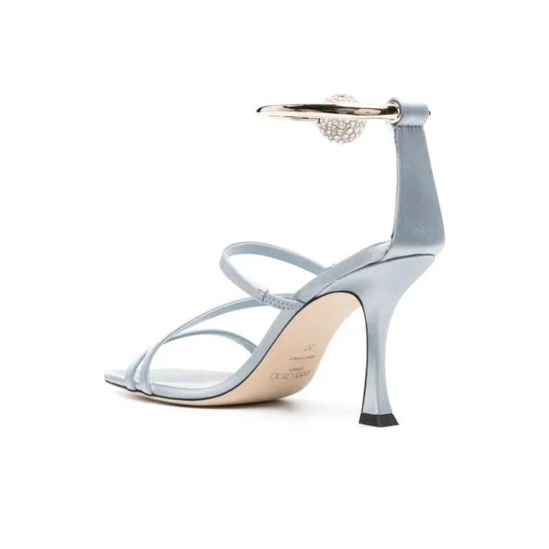 Jimmy Choo Otillia 90mm Satin Sandals-3