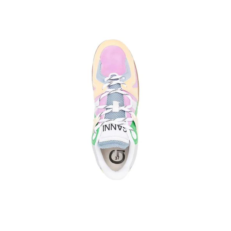GANNI Low-Top Stylish Skateboarding Shoes Women's Multicolor-4
