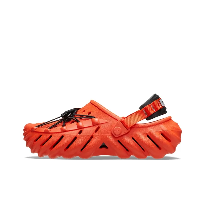 Crocs Echo Reflective Clogs 'Orange Black'-0